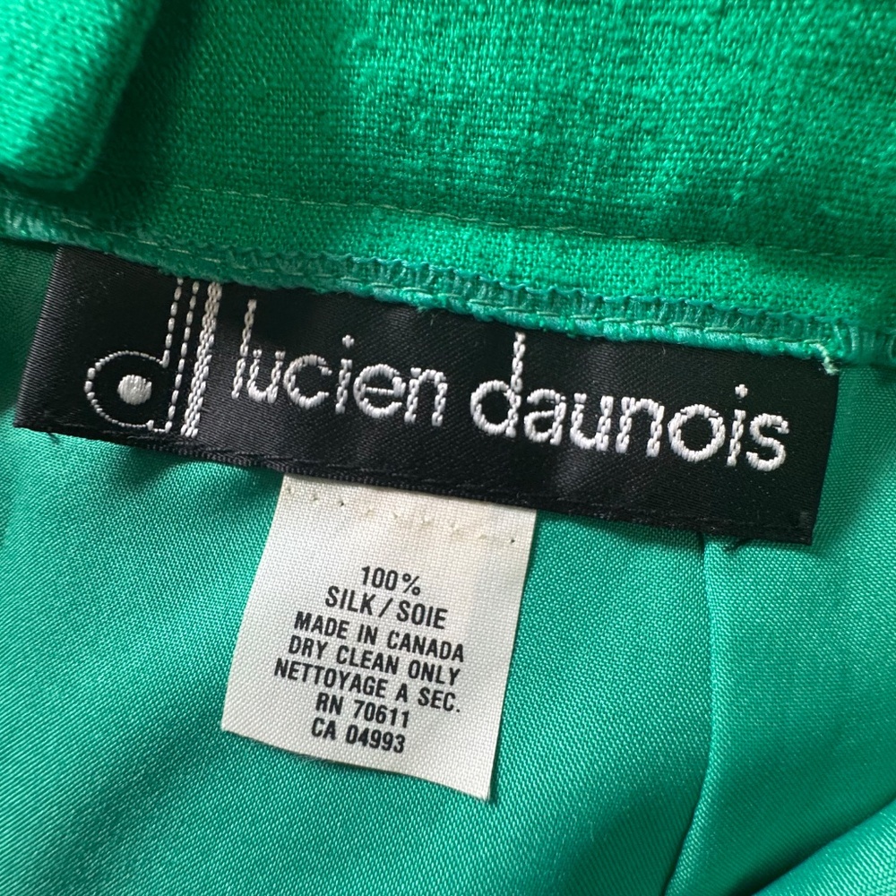 Lucien Daunois EGreen Maxi Skirt Silk - Picture 5 of 7